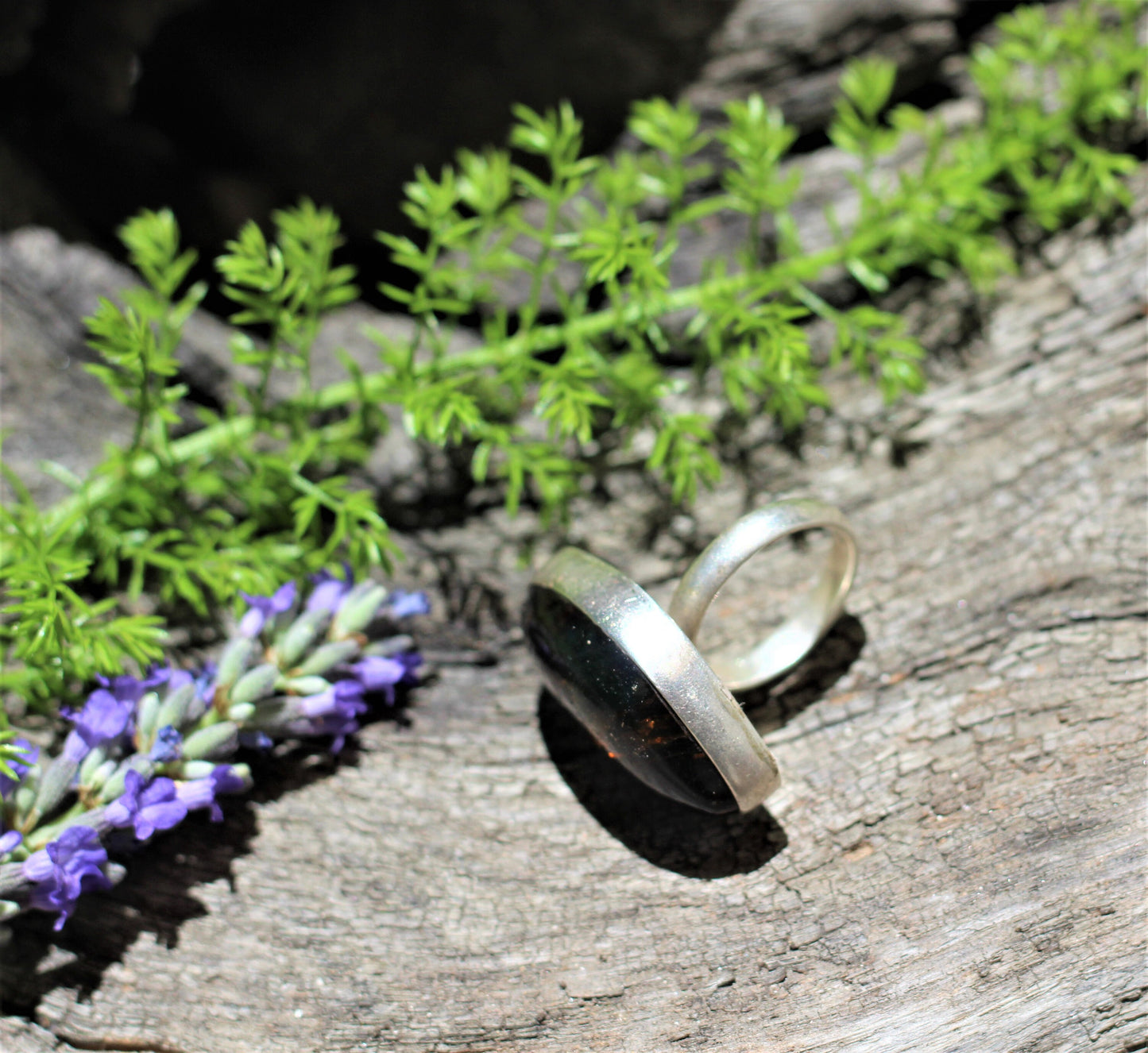 Mexican amber ring