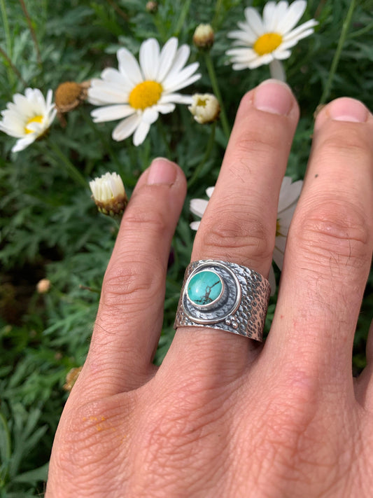 Adjustable Turquoise ring