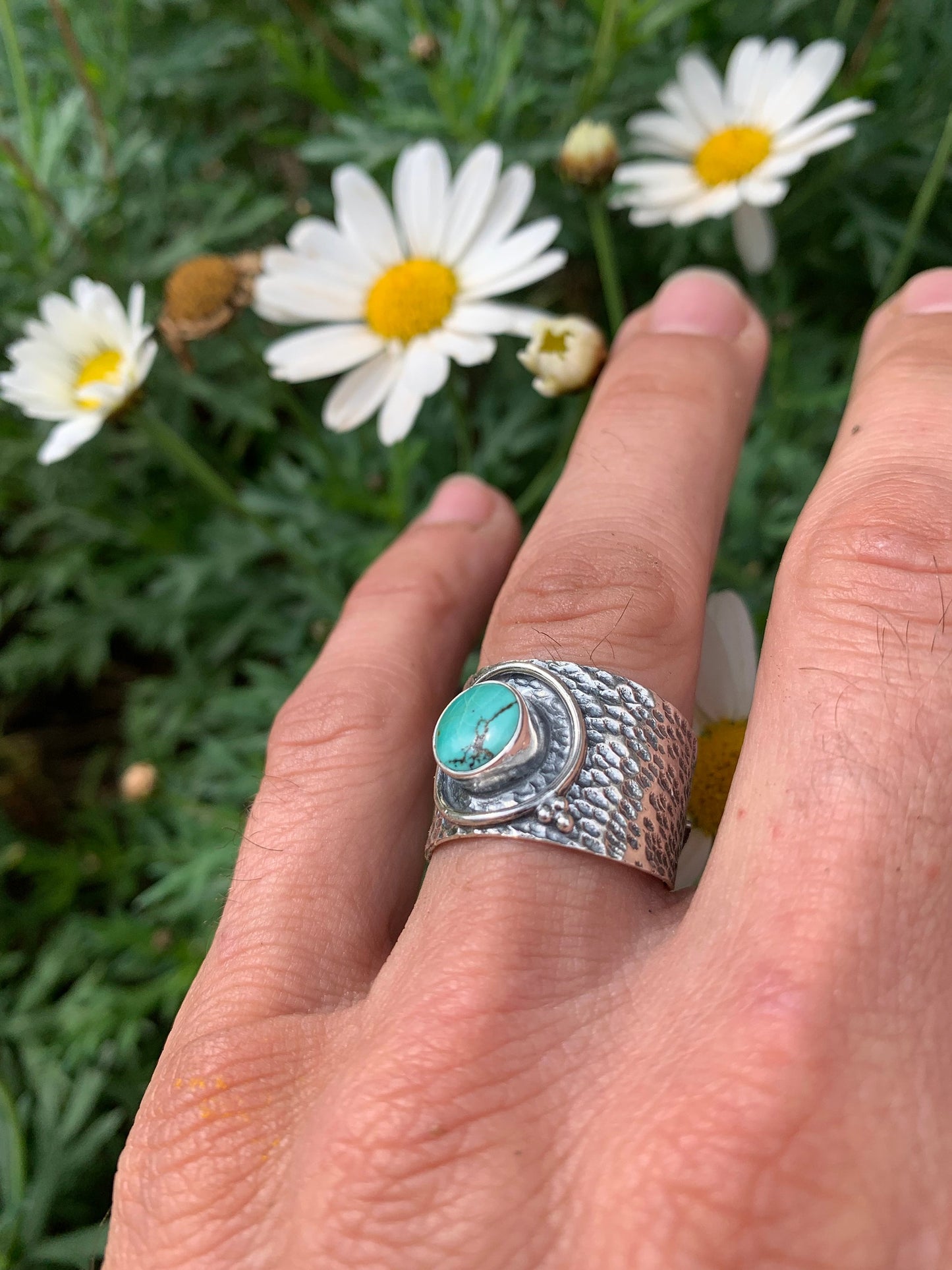 Adjustable Turquoise ring