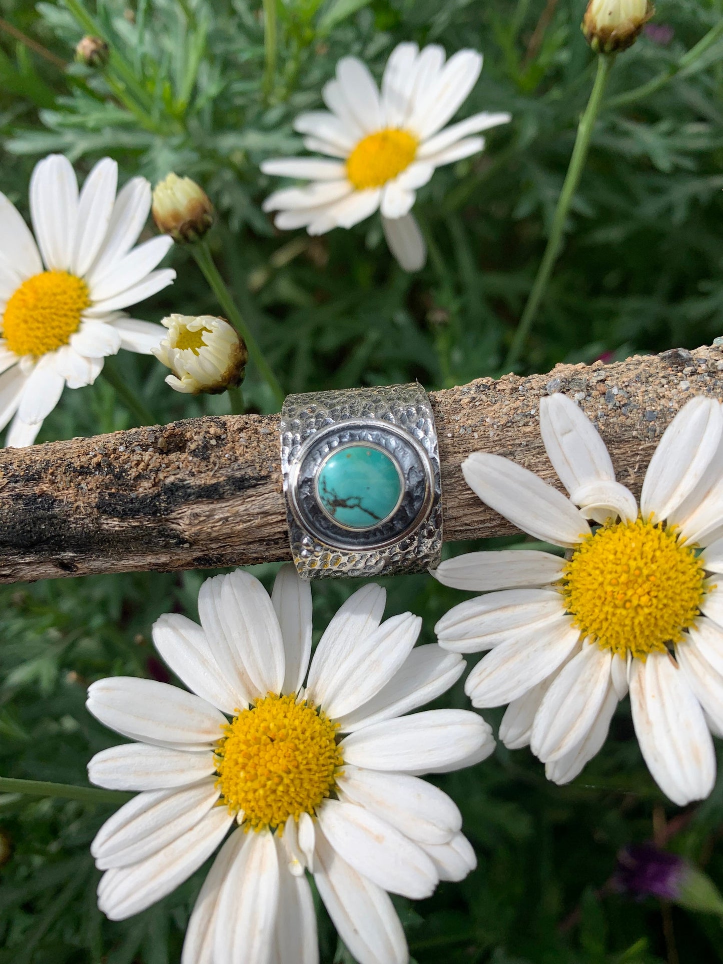 Adjustable Turquoise ring