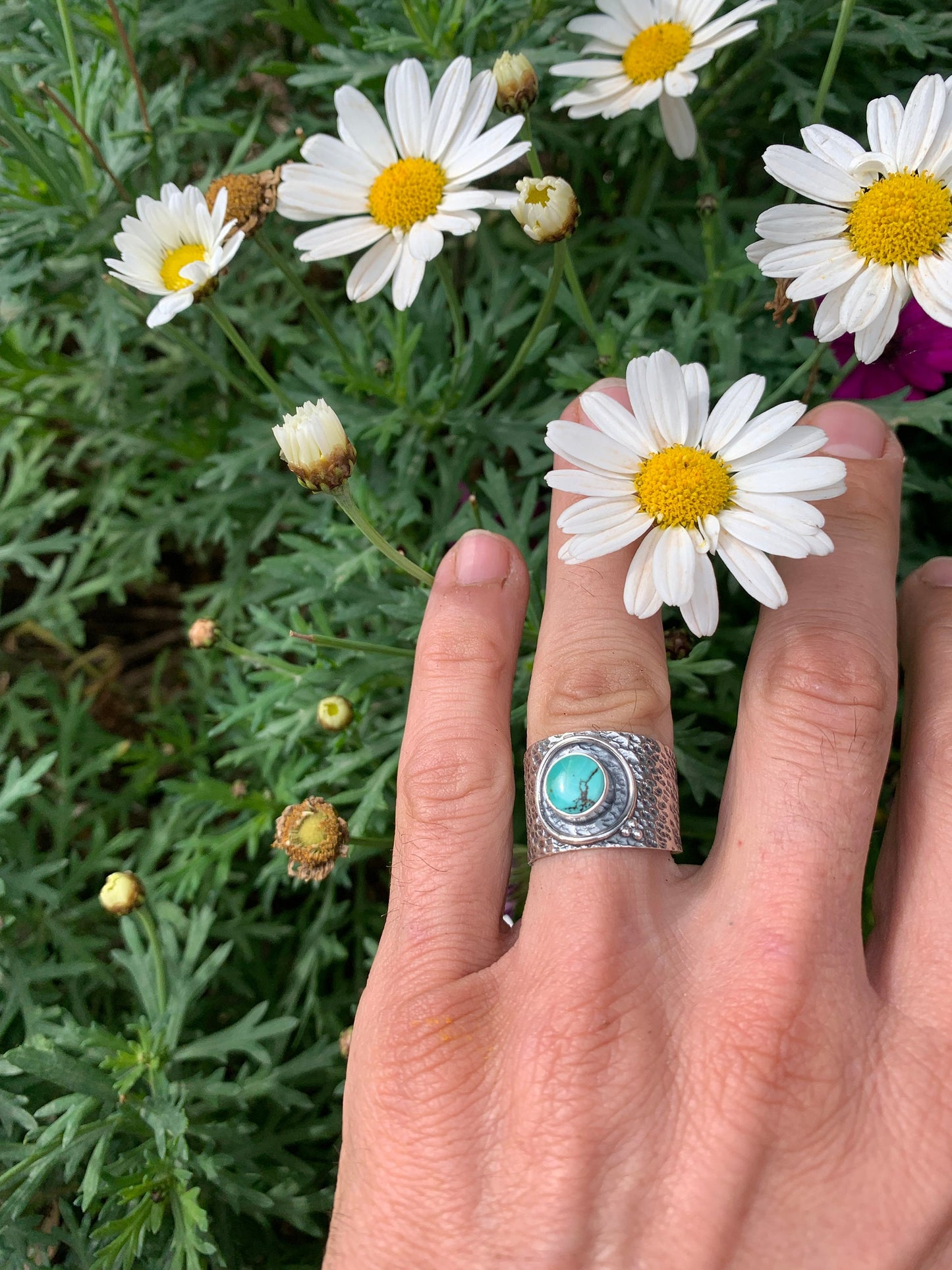 Adjustable Turquoise ring